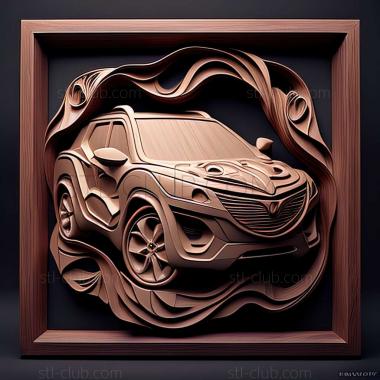 3D модель Mazda MPV (STL)